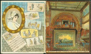 Madison Square Theatre, Winter Season 1882-83, program for Young Mrs. Winthrop [cover] by American School